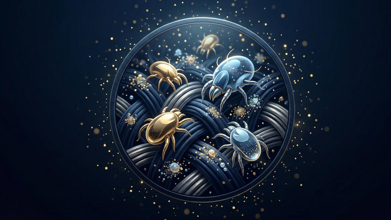 Acariens et allergènes dans les textiles